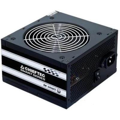 Блок живлення 500 Вт, Chieftec SMART, Black, Active PFC, 120 мм, 2xMolex / 3xSATA / 1x6+2-pin / 1x4+4-pin / 1x20+4-pin, захист AFC/OPP/OVP/SCP/SIP/UVP (GPS-500A8) Блок живлення 500 Вт, Chieftec SMART, Black, Active PFC, 120 мм, 2xMolex / 3xSATA / 1x6+2-pin / 1x4+4-pin / 1x20+4-pin, захист AFC/OPP/OVP/SCP/SIP/UVP (GPS-500A8)