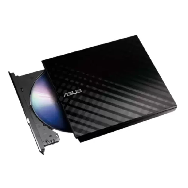 Зовнішній оптичний привід Asus SDRW-08D2S-U, Black, DVD+/-RW, USB 2.0