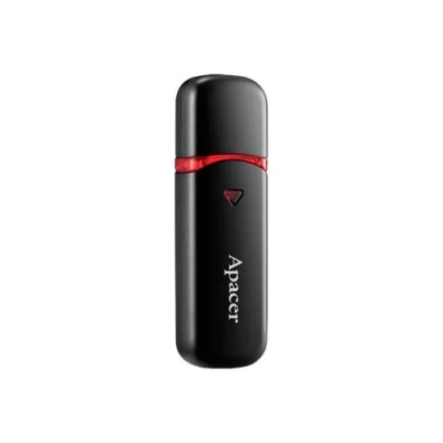 Флеш накопичувач USB 64Gb Apacer AH333, Black, USB 2.0 (AP64GAH333B-1)