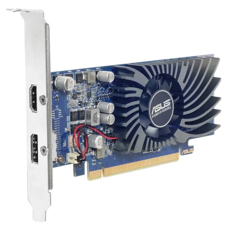Відеокарта GeForce GT1030, Asus, 2Gb GDDR5, 64-bit, HDMI/DP, 1506/6008 MHz, Low Profile (GT1030-2G-BRK)