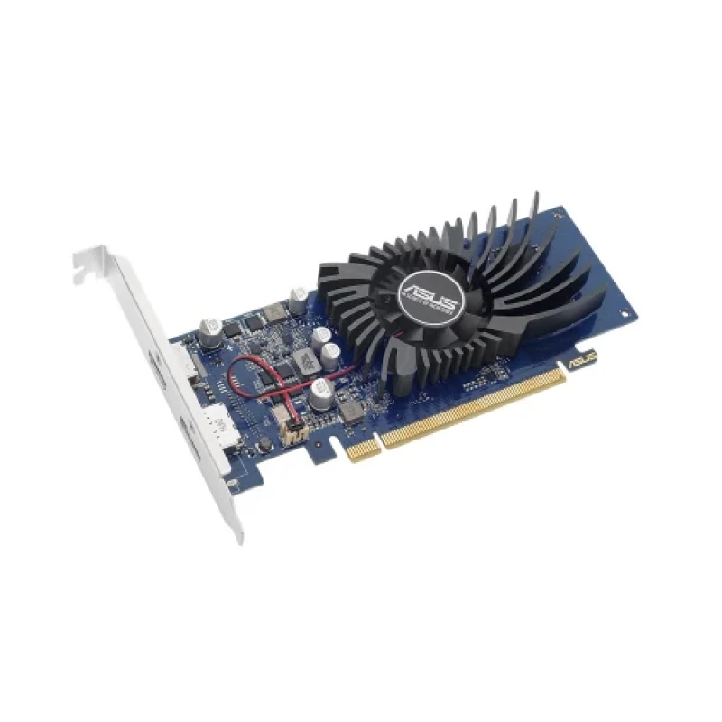 Відеокарта GeForce GT1030, Asus, 2Gb GDDR5, 64-bit, HDMI/DP, 1506/6008 MHz, Low Profile (GT1030-2G-BRK)