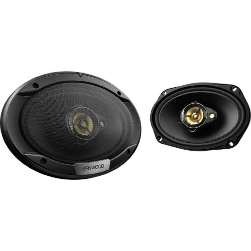 Автомобільна акустика Kenwood KFC-S6976 коаксіаль, 15х23см, 3 смуг, 80Вт, 87дБ, 44 - 18000Гц
