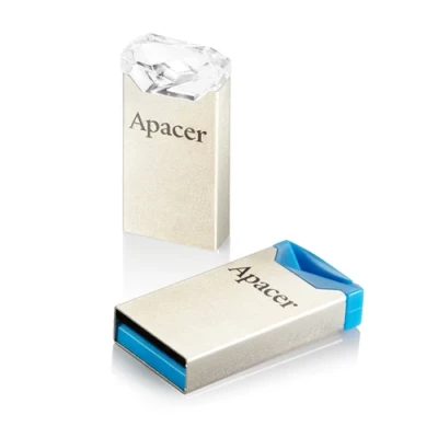 Флеш накопичувач USB 64Gb Apacer AH111, Crystal, USB 2.0 (AP64GAH111CR-1)