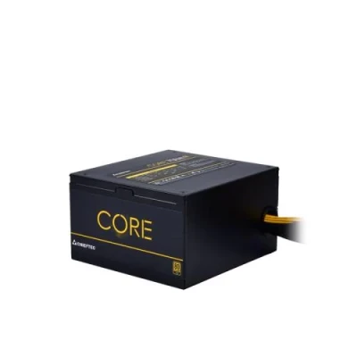 Блок живлення 700 Вт, Chieftec CORE, Black, 80+ Gold, Active PFC, 120 мм, 3xMolex / 6xSATA / 4x6+2-pin / 1x4+4-pin / 1x20+4-pin, захист AFC/OPP/OVP/SCP/SIP/UVP, ATX 12V v2.3 (BBS-700S)