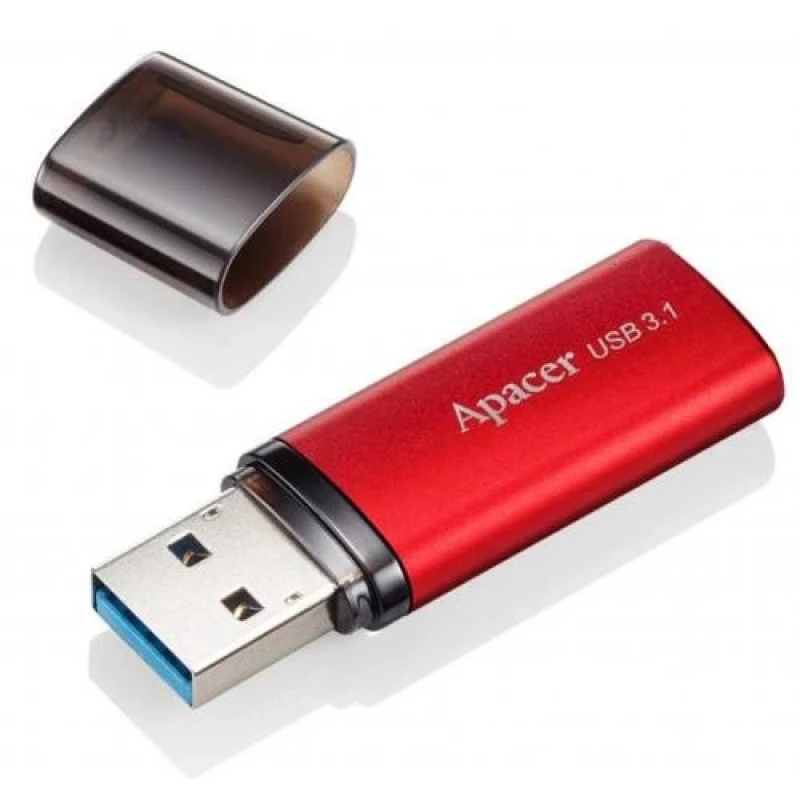 Флеш накопичувач USB 128Gb Apacer AH25B, Red, USB 3.2 Gen 1 (AP128GAH25BR-1)