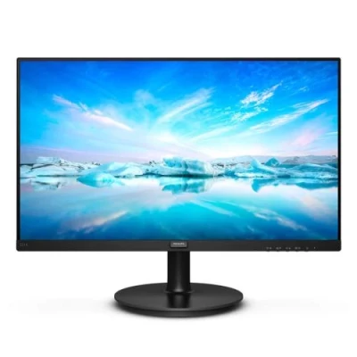 Монітор 21.5" Philips 221V8/00 Black, WLED, VA, 1920x1080, 4 мс, 250 кд/м², 3000:1, 178°/178°, HDMI/VGA, Vesa 100x100, Adaptive Sync