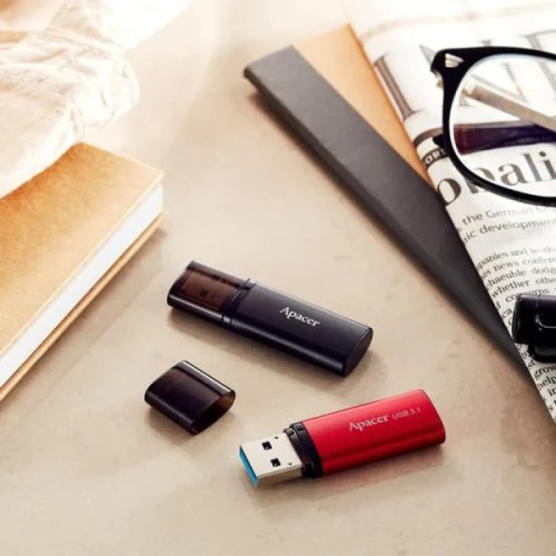 Флеш накопичувач USB 128Gb Apacer AH25B, Black, USB 3.2 Gen 1 (AP128GAH25BB-1)