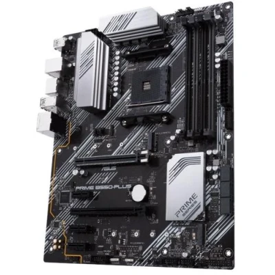 Мат.плата AM4 (B550) Asus PRIME B550-PLUS, B550, 4xDDR4, CrossFireX, Int.Video(CPU), 6xSATA3, 2xM.2, 1xPCI-E 16x 4.0, 1xPCI-E 16x 3.0, 3xPCI-E 1x 3.0, ALC887, RTL8111H, 8xUSB3.2/6xUSB2.0, HDMI/DP, ATX Мат.плата AM4 (B550) Asus PRIME B550-PLUS, B550, 4xDDR4, CrossFireX, Int.Video(CPU), 6xSATA3, 2xM.2, 1xPCI-E 16x 4.0, 1xPCI-E 16x 3.0, 3xPCI-E 1x 3.0, ALC887, RTL8111H, 8xUSB3.2/6xUSB2.0, HDMI/DP, ATX