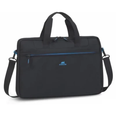 Сумка для ноутбука 15.6" RivaCase Regent, Black, поліестер, 420x290x55 мм (8037)