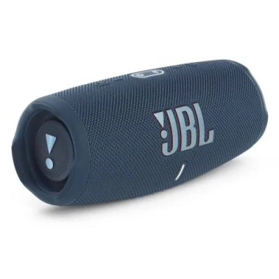 Колонка портативна 2.0 JBL Charge 5, Dark Blue, 40 Вт (30Вт + 10Вт), Bluetooth 5.1, IP67, технологія "PartyBoost", USB Type-C, акумулятор 7500 mAh (JBLCHARGE5BLU)