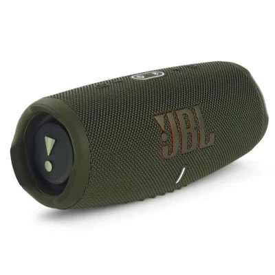 Колонка портативна 2.0 JBL Charge 5, Dark Green, 40 Вт (30Вт + 10Вт), Bluetooth 5.1, IP67, технологія "PartyBoost", USB Type-C, акумулятор 7500 mAh (JBLCHARGE5GRN)