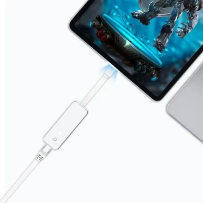 Мережевий адаптер USB TP-LINK UE300C, White, 1xGLan, USB Type-C Мережевий адаптер USB TP-LINK UE300C, White, 1xGLan, USB Type-C