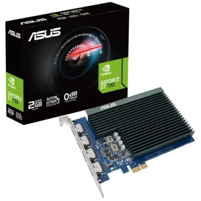 Відеокарта GeForce GT730, Asus, 2Gb GDDR5, 64-bit, 4xHDMI, 927/5010 MHz, Silent (GT730-4H-SL-2GD5) Відеокарта GeForce GT730, Asus, 2Gb GDDR5, 64-bit, 4xHDMI, 927/5010 MHz, Silent (GT730-4H-SL-2GD5)