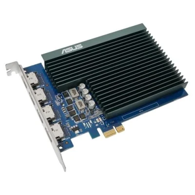 Відеокарта GeForce GT730, Asus, 2Gb GDDR5, 64-bit, 4xHDMI, 927/5010 MHz, Silent (GT730-4H-SL-2GD5) Відеокарта GeForce GT730, Asus, 2Gb GDDR5, 64-bit, 4xHDMI, 927/5010 MHz, Silent (GT730-4H-SL-2GD5)