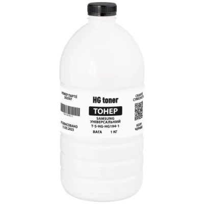 Тонер Samsung Universal ML-1210/1610/1660/1710/1910/2010/2160, SCX-6122, SL-M2020/2820, 1 кг, HG (TSM-HG194-1)