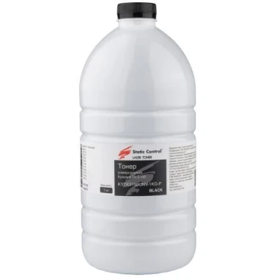 Тонер Kyocera TK-1150/TK-1160/TK-1170/TK-3100/TK-3110/TK-3130/TK-3150/TK-3160/TK-3170/TK-3190, Black, 1 кг, Static Control (KYTK3190UNV-1KG-P)
