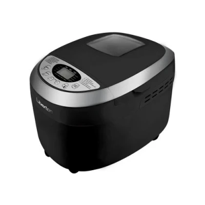 Хлібопіч Liberton LBM-6306, Black/Silver, 850 Вт, 12 програм, 2 тістоміси, випікання 700/900/1150 г, оглядове вікно, підтримка температури, відстрочка старту
