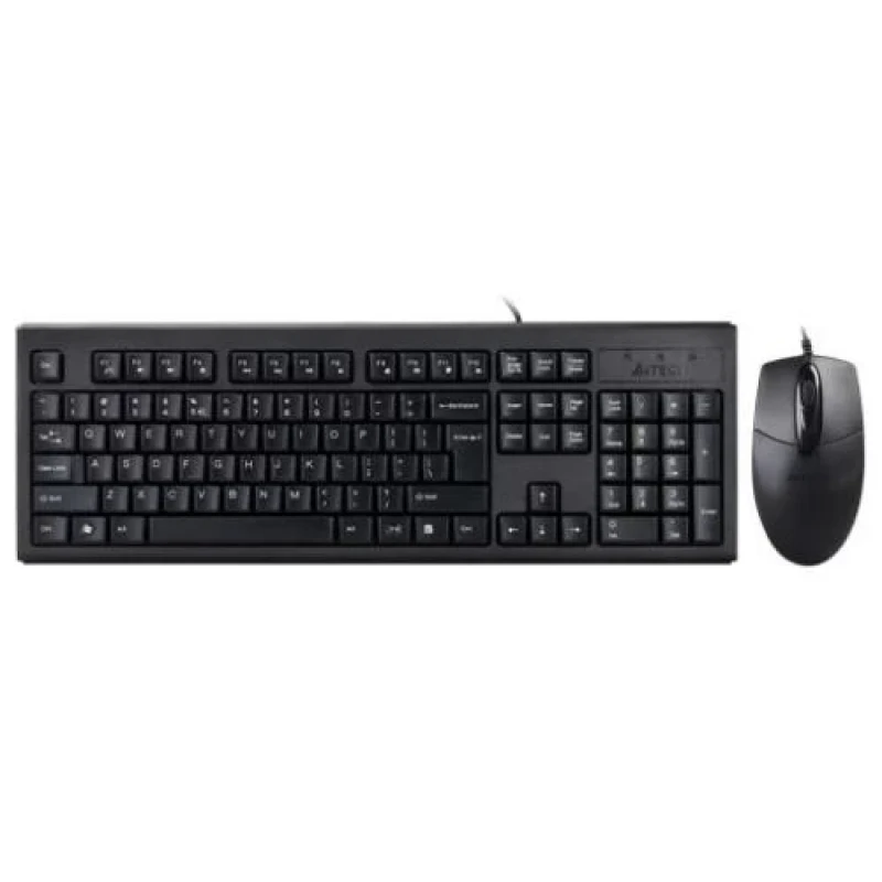 Комплект A4Tech KR-8372S, Black, дротовий, USB (KR-83+OP-720S)