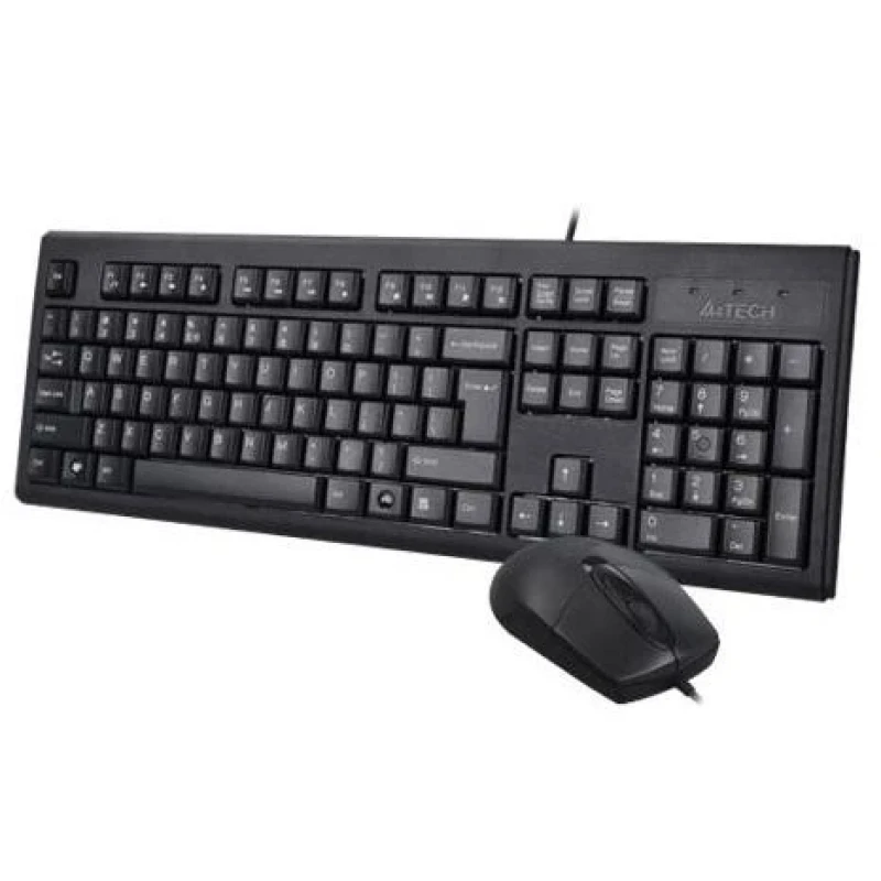 Комплект A4Tech KR-8372S, Black, дротовий, USB (KR-83+OP-720S)