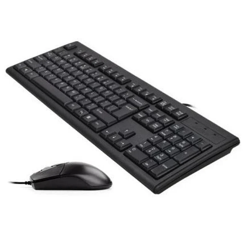 Комплект A4Tech KR-8372S, Black, дротовий, USB (KR-83+OP-720S)
