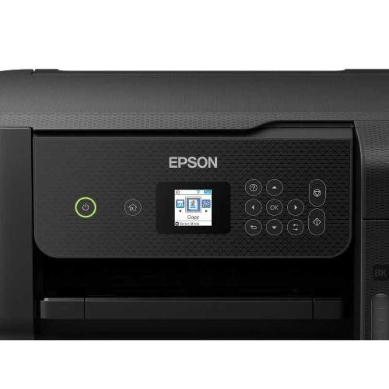 БФП струменевий кольоровий A4 Epson L3260, Black, WiFi, 5760х1440 dpi, до 33/15 стор/хв, РК-екран 3.7 см, USB, вбудоване СБПЧ, чорнило Epson 103 (C11CJ66409)