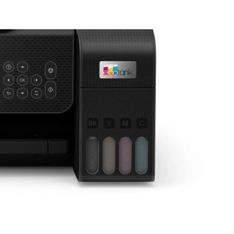 БФП струменевий кольоровий A4 Epson L3260, Black, WiFi, 5760х1440 dpi, до 33/15 стор/хв, РК-екран 3.7 см, USB, вбудоване СБПЧ, чорнило Epson 103 (C11CJ66409)