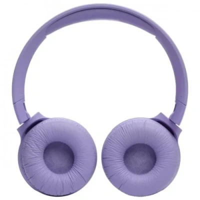 Навушники бездротові JBL Tune 520BT, Purple, Bluetooth, мікрофон, акумулятор 450 mAh, технологія "Pure Bass", підтримка Siri та Google Now (JBLT520BTPUREU)