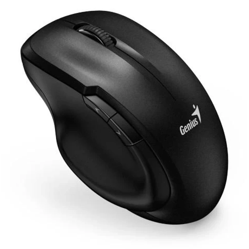 Миша бездротова Genius Ergo 8200S, Black, USB 2.4 GHz, оптична (сенсор BlueEye), 1200 dpi, 5 кнопок, 1xAA