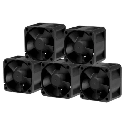 Вентилятор 40 мм, Arctic S4028-15K, Black, 5 шт, 40х40х28 мм, PWM, 140-15000 об/хв, 4-pin (ACFAN00274A)
