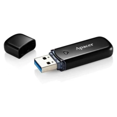 Флеш накопичувач USB 128Gb Apacer AH355, Black, USB 3.2 Gen 1 (AP128GAH355B-1)