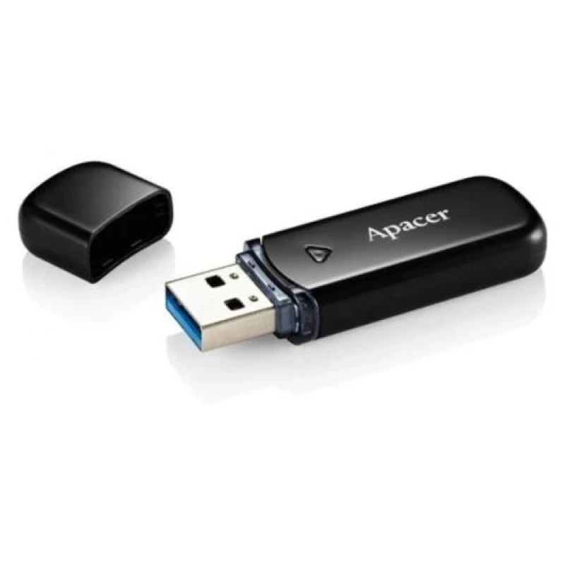 Флеш накопичувач USB 128Gb Apacer AH355, Black, USB 3.2 Gen 1 (AP128GAH355B-1)