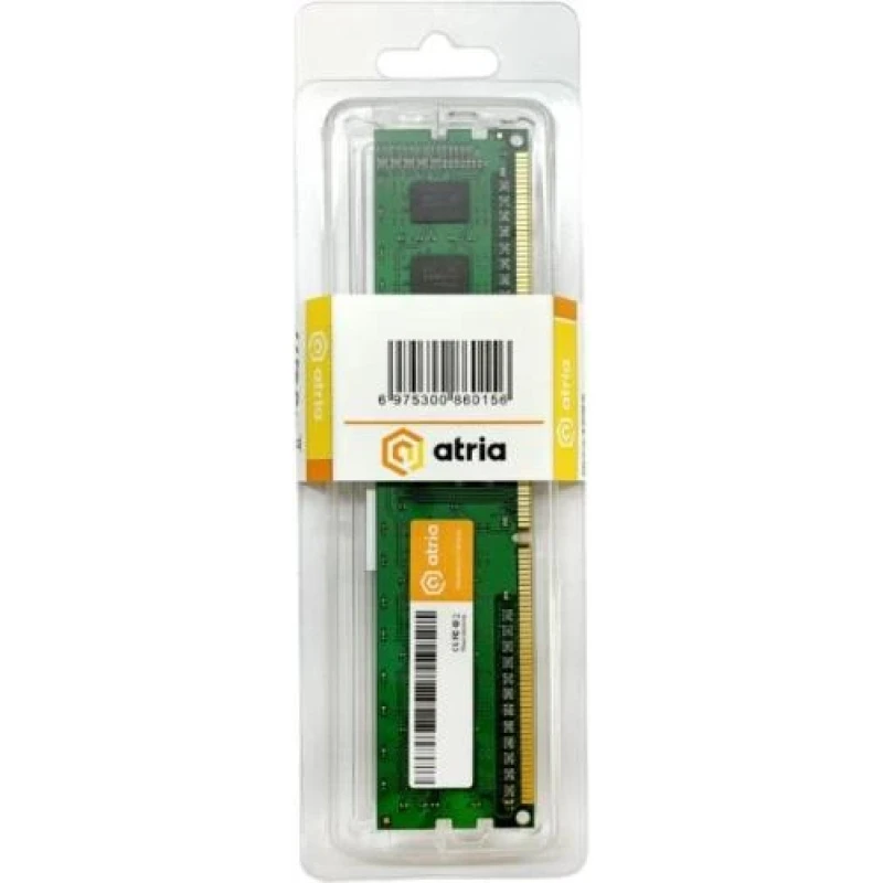 Пам'ять 8Gb DDR3, 1600 MHz, Atria, 11-11-11-28, 1.5V (UAT31600CL11K1/8)