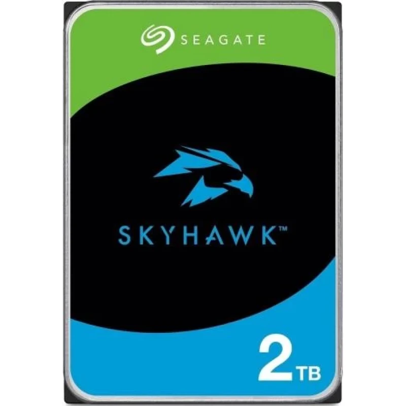 Жорсткий диск 3.5" 2Tb Seagate SkyHawk, SATA3, 256 Мб, 5400 об/хв (ST2000VX017)