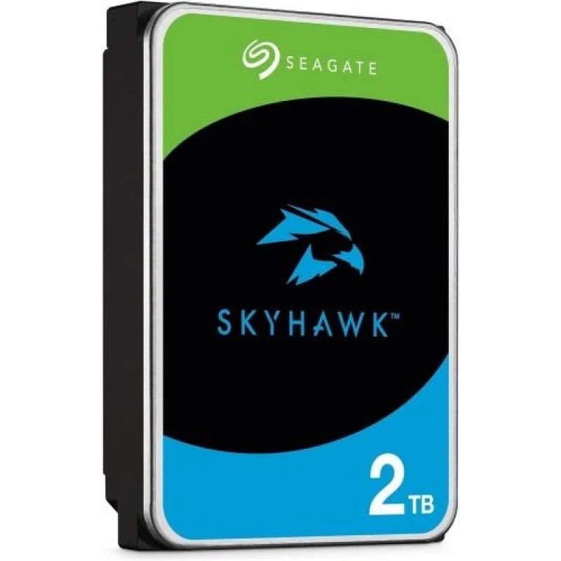 Жорсткий диск 3.5" 2Tb Seagate SkyHawk, SATA3, 256 Мб, 5400 об/хв (ST2000VX017)