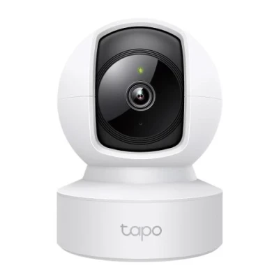IP камера TP-Link Tapo C212, White, 3 Мп(2304x1296/15 fps),1/2.9" CMOS,H.264,f/2.4,f=4 мм,WiFi (2.4 GHz),кут огляду до 360°/ 114° по горизонталі/вертикалі, день/ніч,ІЧ-підсвічування 850 нм до 9 м, двосторонній аудіозв'язок,microSD,iOS 10+/Android 5.0
