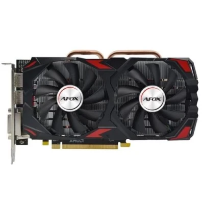 Відеокарта Radeon RX 580, AFOX, 8Gb GDDR5, 256-bit, DVI/HDMI/3xDP, 1284/7000 MHz, 8-pin (AFRX580-8192D5H3-V3)