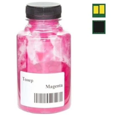 Тонер + чіп Canon MF752/MF754, LBP673, Magenta, 50 г / 1900 копій, AHK (50000445)