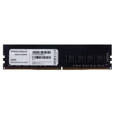 Пам'ять 16Gb DDR4, 2666 MHz, ProLogix, 19-19-19-43, 1.2V (PRO16GB2666D4)