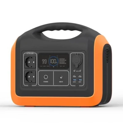 Зарядна станція Souop UPP-1200, Black/Orange, 1200 Вт / 992 Вт/год, 2xUSB (18 Вт), 1xType-C (60 Вт) / 1xType-C (18 Вт), 2xDC, 2x220V, чиста синусоїда, LED ліхтарик, LiFePO4