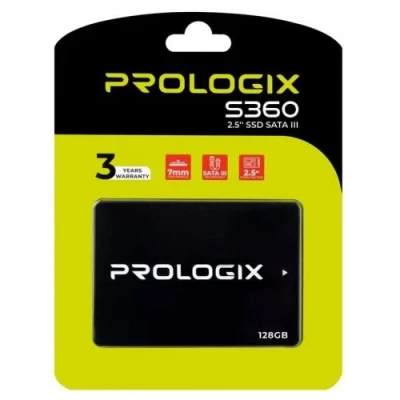 Твердотільний накопичувач SSD 128Gb, ProLogix S360, SATA3, 2.5", 3D TLC, 530/510 МБ/с (PRO128GS360) Твердотільний накопичувач SSD 128Gb, ProLogix S360, SATA3, 2.5", 3D TLC, 530/510 МБ/с (PRO128GS360)