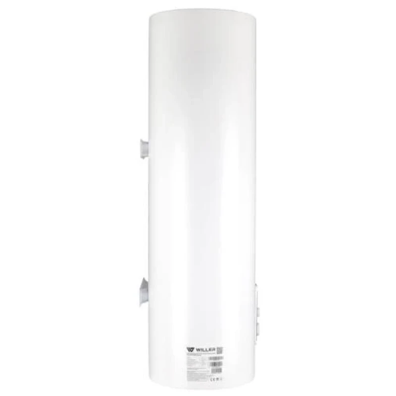 Водонагрівач Willer EVH80R Spring, 2000W, 80л, універсальний, мокрий ТЕН, 2 ТЕНи, плаский, механічне керування, 3 режими потужності, зовнішній терморегулятор, бак титанокварцова емаль, С, 95.5х53х31см