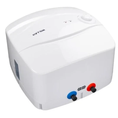 Водонагрівач Willer PU10R New optima mini, White, 1500W, 10л, мокрий ТЕН, вертикальний, механічне керування, під мийкою, квадратний, подача води зверху, зовнішній терморегулятор, С, 34.9x34.9х27.6см Водонагрівач Willer PU10R New optima mini, White, 1500W, 10л, мокрий ТЕН, вертикальний, механічне керування, під мийкою, квадратний, подача води зверху, зовнішній терморегулятор, С, 34.9x34.9х27.6см