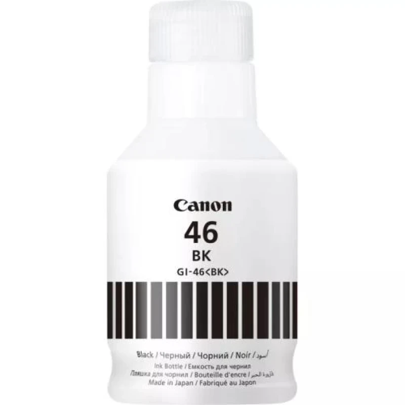 Чорнило Canon GI-46, Black, GX6040/GX7040, 170 мл, пігментне (4411C001)