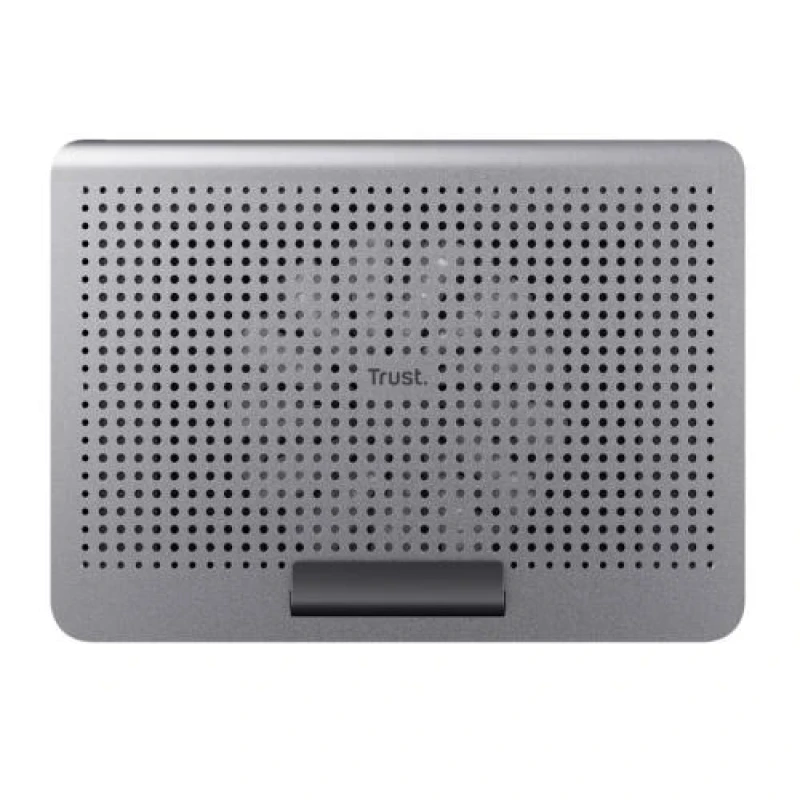 Підставка для ноутбука до 16" Trust Exto, Grey, 1x18 см вентилятор (650 rpm, 35 dB), сітчасте алюмінієве верхнє покриття, 350х255х25 мм, 630 г (21962)