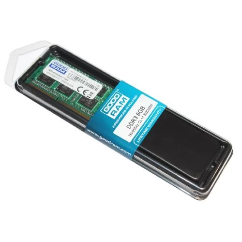 Пам'ять SO-DIMM, DDR3, 8Gb, 1600 MHz, Goodram, 1.5V (GR1600S364L11/8G)