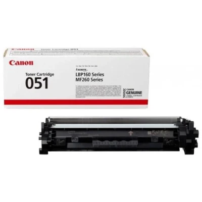 Картридж Canon 051, Black, LBP162, MF264/267/269, 1700 стор (2168C002)