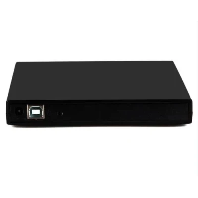 Зовнішній оптичний привід Gembird, Black, DVD+/-RW, USB 2.0 (DVD-USB-02)