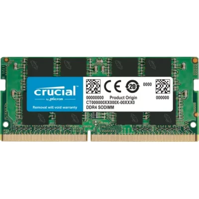 Пам'ять SO-DIMM, DDR4, 8Gb, 3200 MHz, Crucial, 1.2V, CL22 (CT8G4SFRA32A)