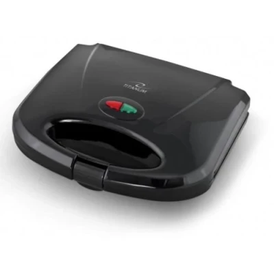 Бутербродниця Esperanza Titanum TKT002K Casserole, Black, 700 Вт, автоматичний контроль температури, антипригарне покриття, індикатори роботи та нагрівання