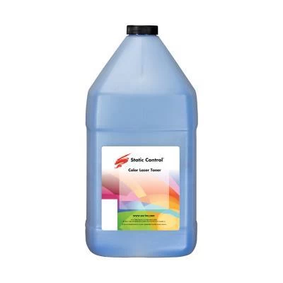 Тонер HP CLJ Pro M252/M452/M552/M553, MFP M176/M177/M277/M377, Canon LBP-610/710, Cyan, 1 кг, Static Control (HM254-1KG-COS)